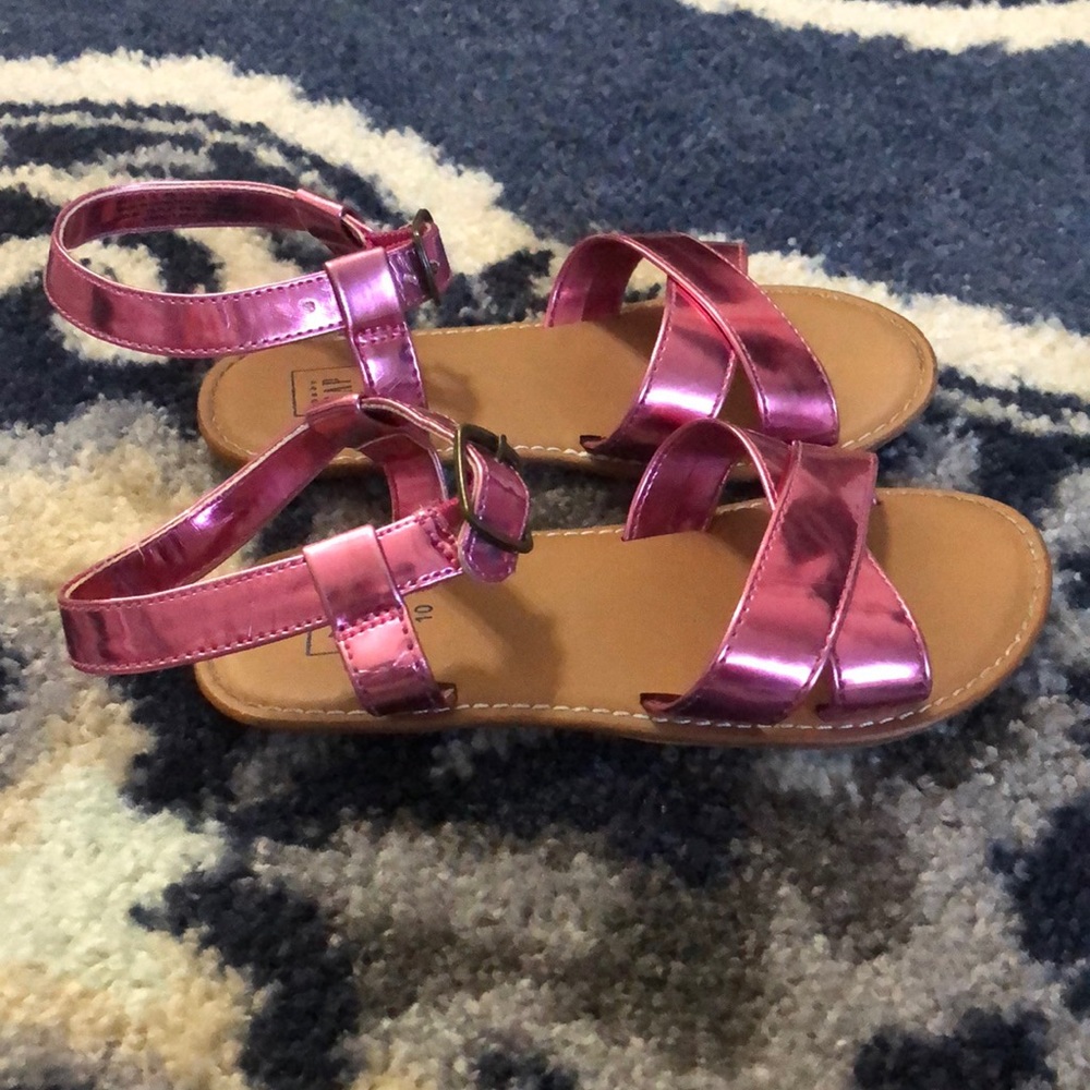 GAP hot pink sandals